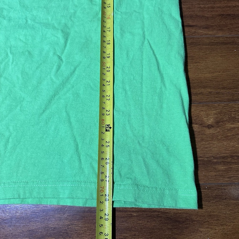 Vintage Selfish Yellow Graphic T Shirt Size XL 90s - Picture 4 of 4